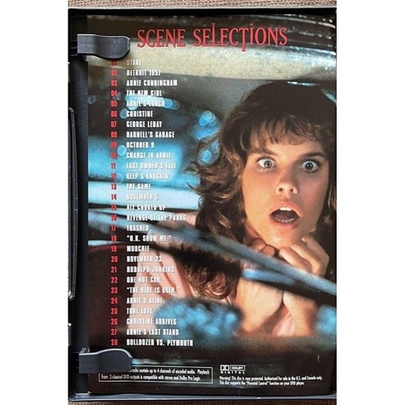 Christine (DVD, 1999) - Stephen King, John Carpenter - Picture 3 of 5